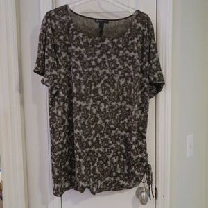 INC Plus Size Short Sleeve Top